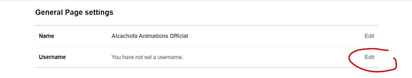 How to change the link of your Facebook Page Step 4 How to Change Your Facebook Page URL step 4